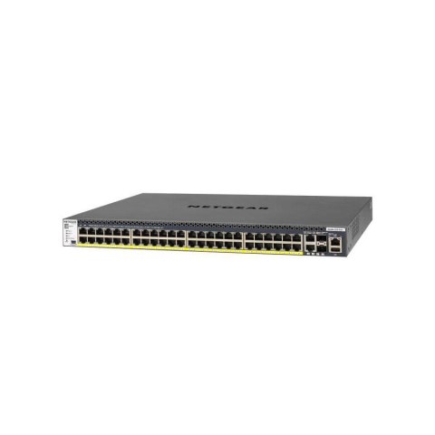 Switch zarządzalny Netgear M4300-52G-PoE+ (GSM4352PB) 48x1G 2x10G 2xSFP+ PoE+ 591W