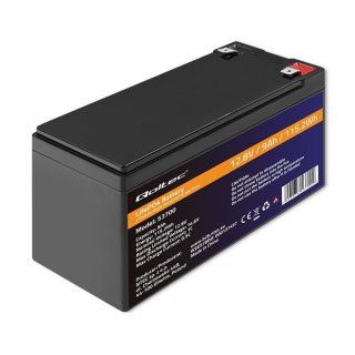 Akumulator LiFePO4 Qoltec Litowo-Żelazowo-Fosforanowy | 12.8V | 9Ah | 115.2Wh | BMS