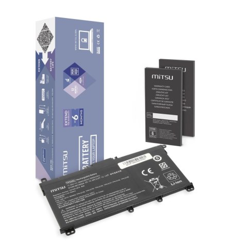 Bateria Mitsu do notebooka HP 14-BP, Pavilion 14 15 (11.55V) (3400 mAh)