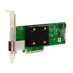 Broadcom HBA 9500-8e 12Gb/s SAS/SATA/NVMe PCIe 4.0, 2 x4 SFF-8644 (ext HD)