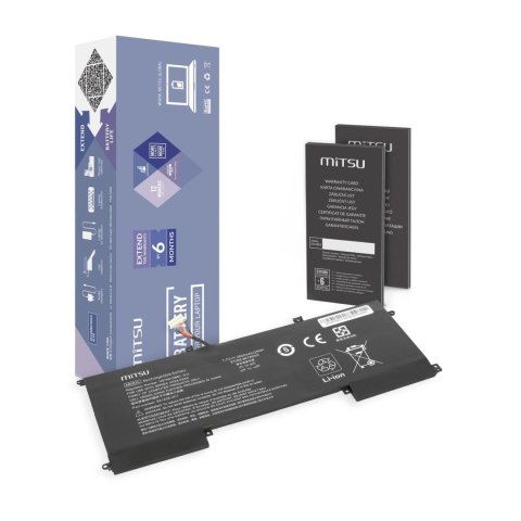 Bateria Mitsu do notebooka HP Envy 13, 13-AD (7.7V) (3600 mAh)