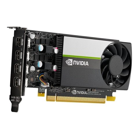 Karta graficzna PNY NVIDIA T1000 8GB, GDDR6, 4x DisplayPort, PCI Express 3.0, LP - ATX bracket, Small Box