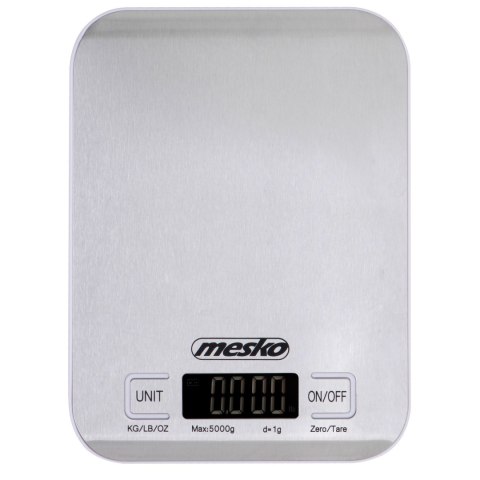 Mesko MS 3169 white Waga kuchenna - inox