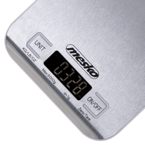 Mesko MS 3169 white Waga kuchenna - inox