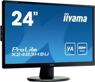 Monitor LED IIYAMA X2483HSU-B5 VA HDMI DisplayPort USB