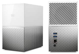 Serwer plików NAS WD My Cloud Home Duo 6TB (2x3TB) (WDBMUT0060JWT)