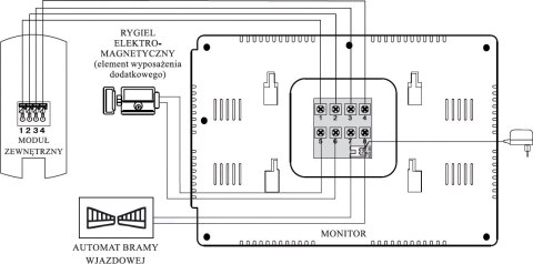 WIDEODOMOFON EURA VDP-22A3 PLUTON G