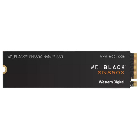 Dysk SSD WD Black SN850X WDS100T2XHE (1 TB ; M.2; PCIe NVMe 4.0 x4; heatsink)