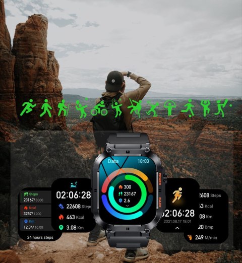 Smartwatch Gravity GT6-2