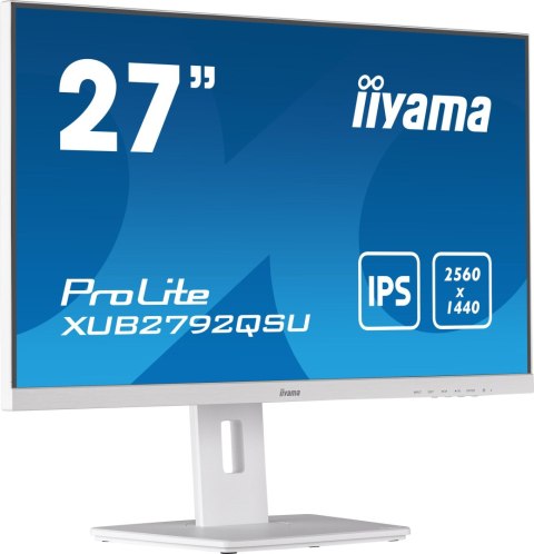 Monitor LED IIYAMA XUB2792QSU-W5 IPS HDMI DisplayPort USB Pivot