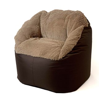 Pufa worek sako FLUFFY cappuccino XXL 140x90