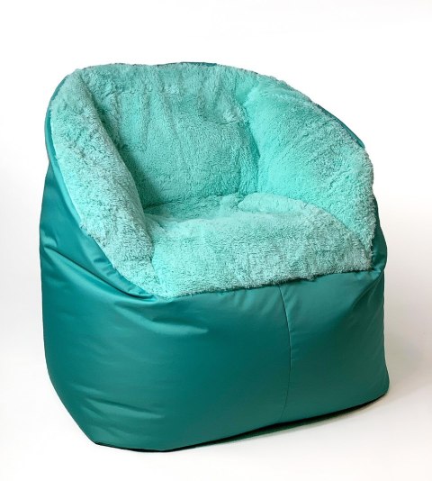 Pufa worek sako FLUFFY miętowy XXL -140x90 Pufa worek sako FLUFFY miętowy XXL -140x90