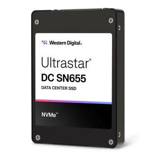 Dysk SSD Western Digital Ultrastar DC SN655 3,84TB U.3 2,5" 15mm NVMe (6800/2600 MB/s) ISE 1/DWPD WUS5EA138ESP7E3