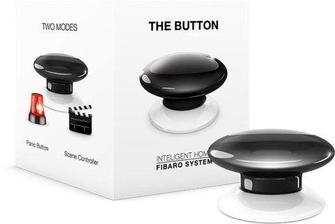 FIBARO The Button | FGPB-101-2 ZW5 | Czarny