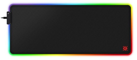 PODKŁADKA DEFENDER GAMING BLACK XXL LIGHT RGB 780x300x4mm