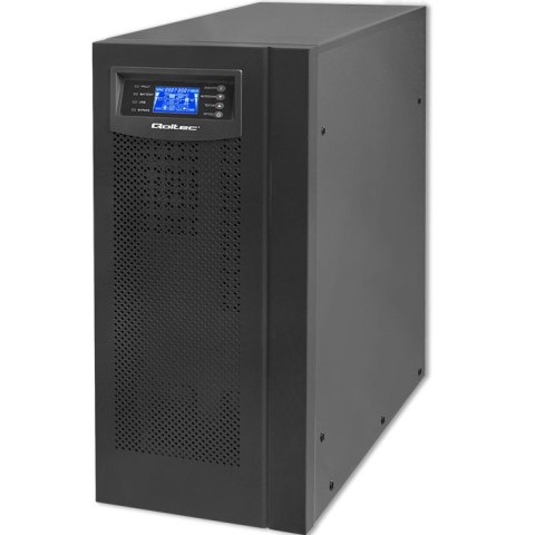 Qoltec Zasilacz awaryjny UPS | On-line | Pure Sine Wave | 6kVA | 4.8kW | LCD | USB