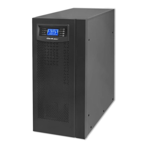 Zasilacz awaryjny UPS Qoltec | On-line | Pure Sine Wave | 6kVA | 4.8kW | LCD | USB