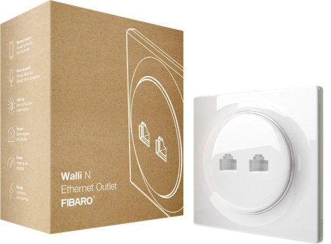 FIBARO WALLI N Ethernet Outlet | FGWEEU-021