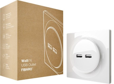 FIBARO WALLI N USB Outlet | FGWU-021