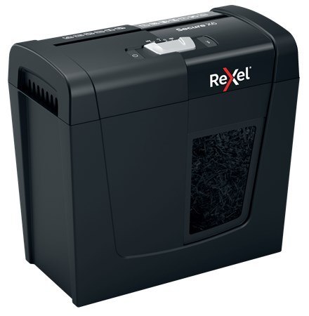 Niszczarka Rexel Secure X6, (P-4), 6 kartek, 10 l kosz