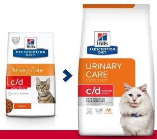 HILL'S Feline c/d Urinary Stress - karma dla kota - 8kg