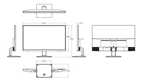 MONITOR DAHUA LM27-L200 + GRATIS KAMERA INTERNETOWA