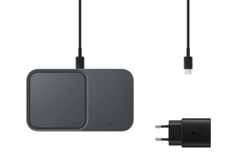 Samsung Wireless Charger Duo (without Travel Adapter), Black