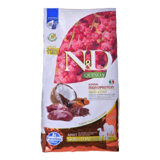 FARMINA N&D QUINOA DOG SKIN&COAT VENISON&COCONUT ADULT MEDIUM&MAXI 7kg