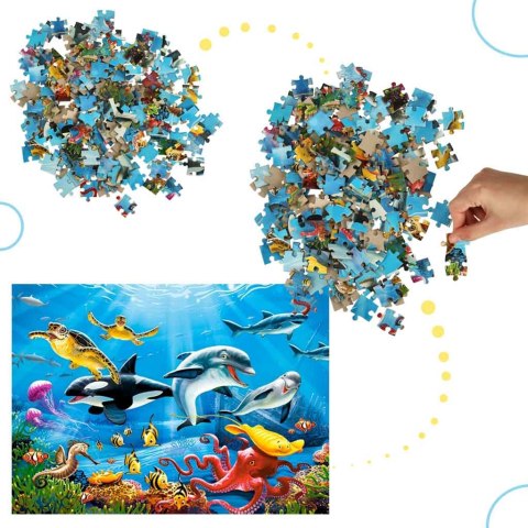 CASTORLAND Puzzle 200el. Tropical Underwater World - Tropikalny Podwodny Świat