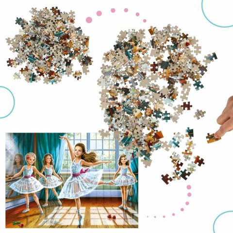 CASTORLAND Puzzle 260 elementów Little Ballerinas - Baletnice 8+