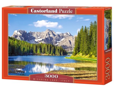 CASTORLAND Puzzle 3000 elementów Misurina Lake Italy - Jezioro Misurina we Włoszech 92x68cm