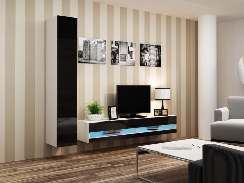 Zestaw VIGO NEW 9 biały/czarny połysk Zestaw VIGO NEW 9 biały/czarny połysk