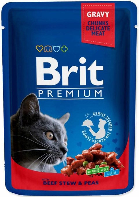 Brit Cat Pouches 1200g Family Plate (12x100g)