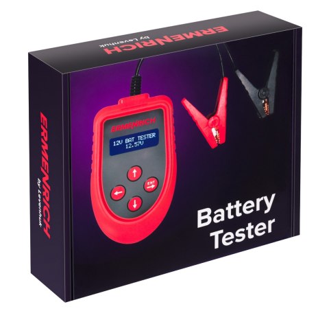 Tester akumulatorów Ermenrich Zing AL30 Tester akumulatorów Ermenrich Zing AL30