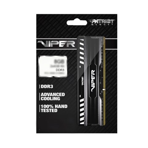 Pamięć Patriot Memory Viper 3 PV38G160C9K (DDR3 DIMM; 2 x 4 GB; 1600 MHz; CL9)