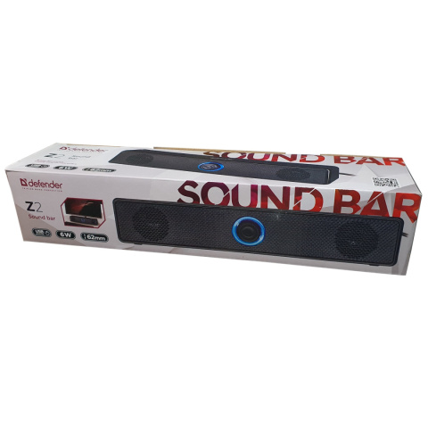 GŁOŚNIK DEFENDER SOUNDBAR Z2 6W LED USB