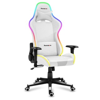 Fotel Gamingowy Huzaro Force 6.2 White RGB