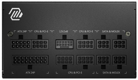 Zasilacz MSI MAG A750GL PCIE5 750W 120mm 80plus Gold