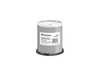 Dysk CD-R VERBATIM 52x Cake 100 szt AZO Thermal Nadruk