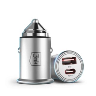 Ładowarka samochodowa 3mk Hyper Car Charger 45W aluminiowa