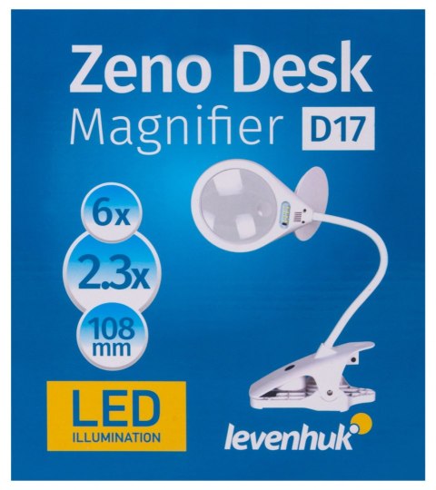 Lupa Levenhuk Zeno Desk D17