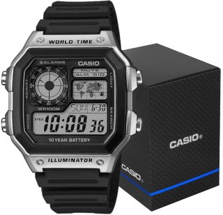 Zegarek Męski CASIO AE-1200WH-1CVEF + BOX