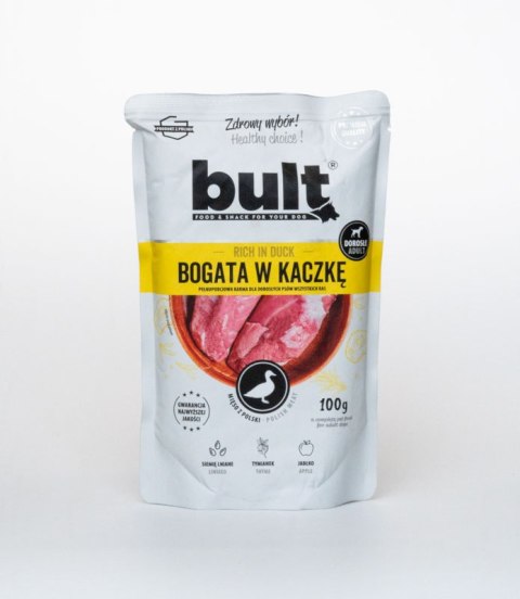 BULT SASZETKA MIELONKA KACZKA 100G