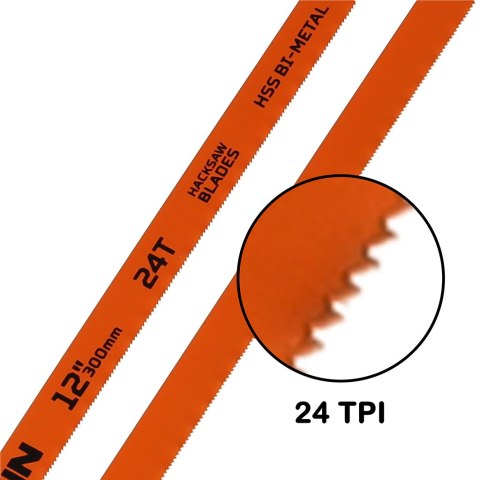 Brzeszczot bimetalowy do cięcia metalu drewna 300x12mm