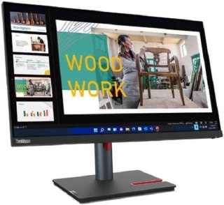 Monitor LENOVO 23.8" 2560 x 1440 63B4GAT6EU Czarny