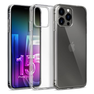 Etui na telefon 3mk do Apple iPhone 15 Pro - przezroczyste