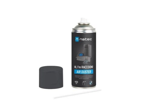 Sprężone powietrze Natec Raccoon Air 400ml Sprężone powietrze Natec Raccoon Air 400ml