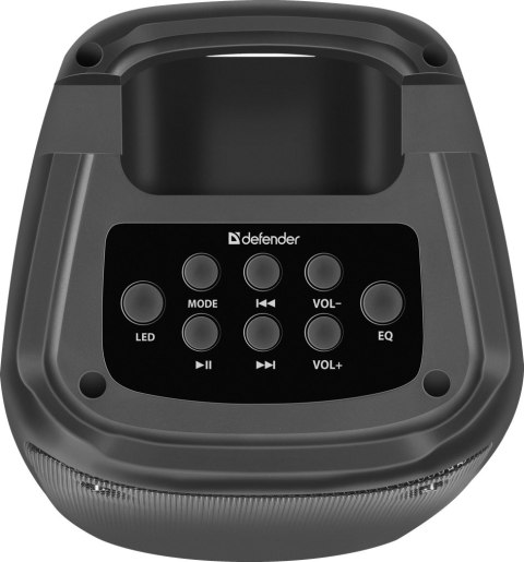 GŁOŚNIK DEFENDER BOOMER 20 BLUETOOTH 20W LIGHT/BT/FM/USB/AUX/MIC