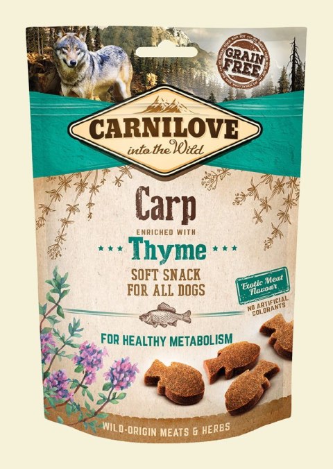 Carnilove Przysmak SOFT M.CARP+THYME 200g