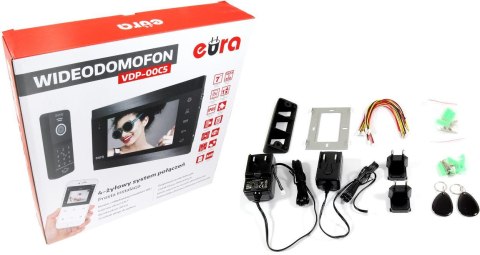 WIDEODOMOFON EURA VDP-00C5 CZARNY